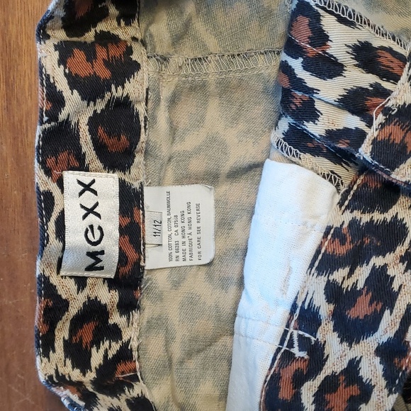 MEXX Women's Black Leopard print Skirt - Picture 3 of 9